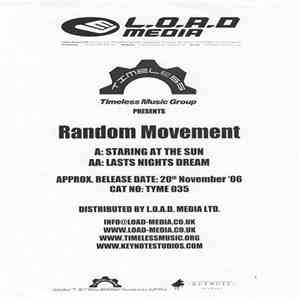 Random Movement - Staring At The Sun / Lasts Nights Dream album