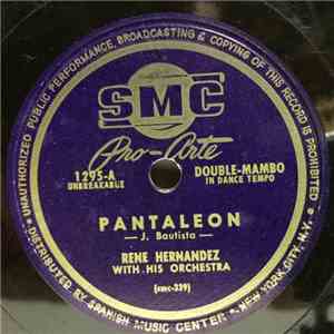 Rene Hernandez With His Orchestra - Pantaleon / Harlem Jamboree album
