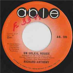 Richard Anthony  - Un Soleil Rouge / America album