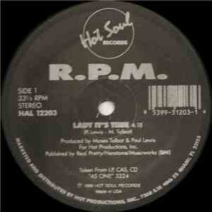 R.P.M. - Lady It's Time album