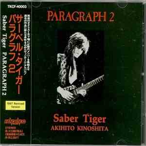 Saber Tiger, Akihito Kinoshita - Paragraph 2 album