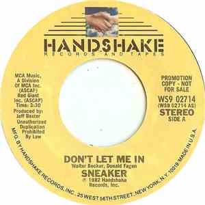 Sneaker - Don't Let Me In album