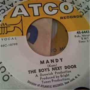 The Boys Next Door  - Mandy album