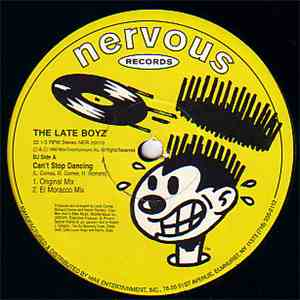 The Late Boyz - Can't Stop Dancing album