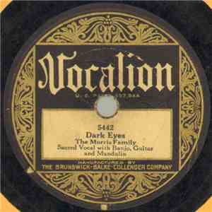 The Morris Family - Dark Eyes / Blue Eyed Boy album