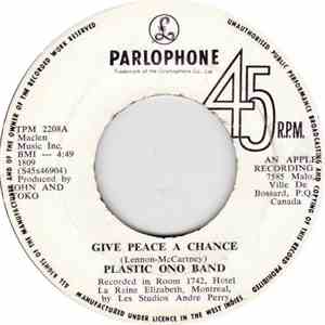 The Plastic Ono Band - Give Peace A Chance / Remember Love album