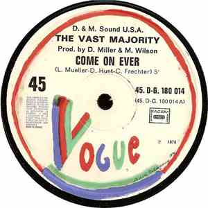 The Vast Majority - Come On Over / You Do album
