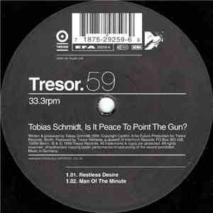 Tobias Schmidt - Is It Peace To Point The Gun? album