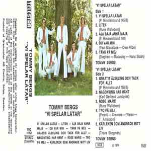 Tommy Bergs - Vi Spelar Låtar album