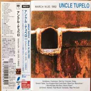 Uncle Tupelo - March 16-20, 1992 album