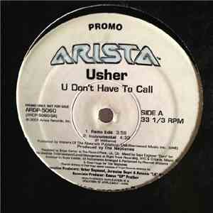 Usher - U Don't Have To Call album