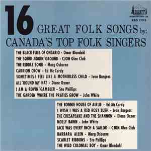 Various - 16 Great Folk Songs By Canada's Top Folk Singers album
