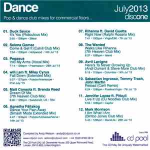 Various - Dance July 2013 album