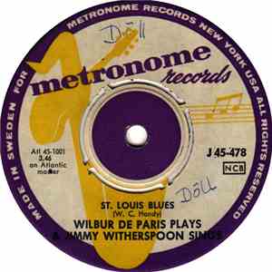 Wilbur De Paris / Jimmy Witherspoon - Wilbur De Paris Plays & Jimmy Witherspoon Sings album