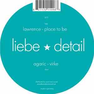 Agaric  / Lawrence - Virke / Place To Be album