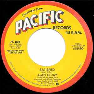 Alan O'Day - Satisfied album
