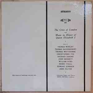 Ambrosian Singers And Players - The Cries Of London and Music In Honor Of Queen Elizabeth I album