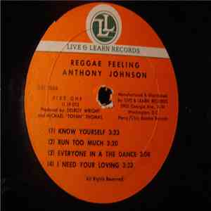 Anthony Johnson - Reggae Feeling album