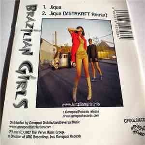 Brazilian Girls - Jique album