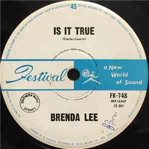 Brenda Lee - Is It True / What'd I Say album