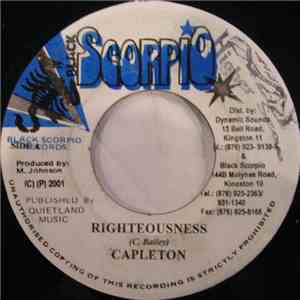 Capleton - Righteousness album