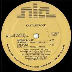 Captain Rock - Cosmic Blast album