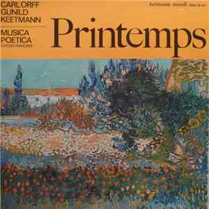 Carl Orff, Gunild Keetmann - Printemps album