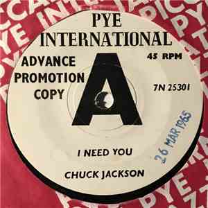 Chuck Jackson - I Need You album
