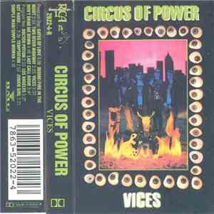 Circus Of Power - Vices album