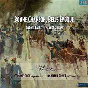 Corinne Orde and Jonathan Cohen - Bonne Chanson, Belle Epoque album