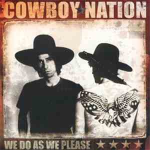 Cowboy Nation - We Do As We Please album