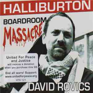 David Rovics - Halliburton Boardroom Massacre album