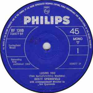 Dusty Springfield - Losing You album