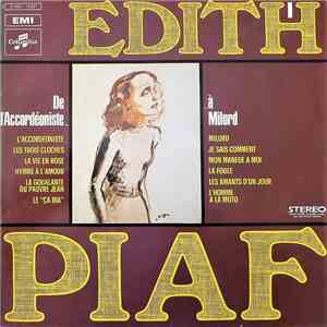 Edith Piaf - De L'Accordéoniste... ... à Milord (Edith Piaf Vol. Ⅰ) album