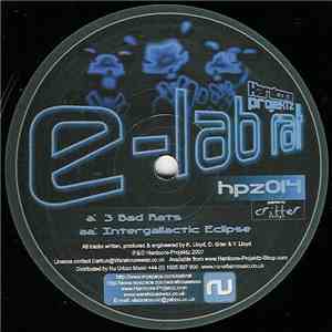 E-Lab Rat - 3 Bad Rats / Intergallactic Eclipse album