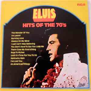 Elvis Presley - Hits Of The 70's album