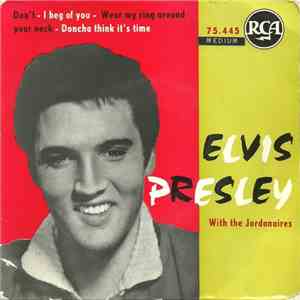 Elvis Presley With The Jordanaires - Don't album