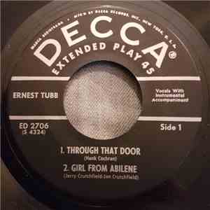 Ernest Tubb - Through That Door album