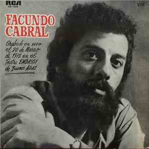 Facundo Cabral - Grabado En Vivo El 20 De Marzo De 1972 En El Teatro Embassy De Buenos Aires album