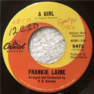 Frankie Laine - A Girl album