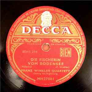 Franz Winkler Quartett - Am Blauen Bodensee / Die Fischerin Vom Bodensee album