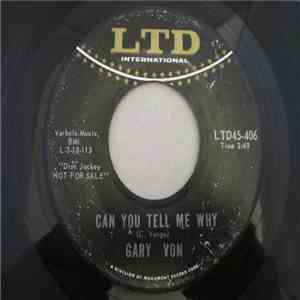 Gary Von - The Moment After / Can You Tell Me Why album