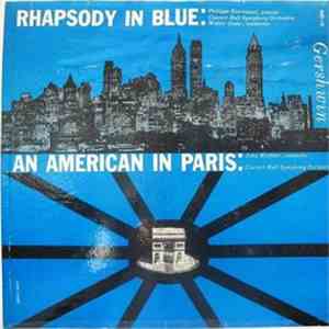 George Gershwin - Rhapsody In Blue - Un Américain A Paris album