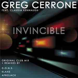 Greg Cerrone Feat. Claudia Kennaugh - Invincible album