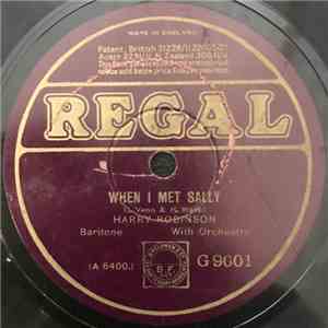 Harry Robinson  - When I Met Sally / At The End Of An Irish Moonbeam album