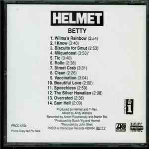Helmet  - Betty album
