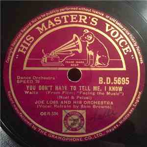 Joe Loss And His Orchestra - You Don't Have To Tell Me, I Know / I'll Be With You In Apple Blossom Time album