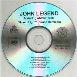 John Legend Featuring Andre 3000 - Green Light (Dance Remixes) album