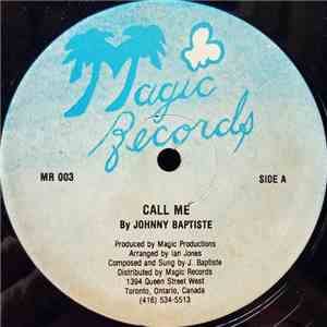 Johnny Baptiste - Call Me album