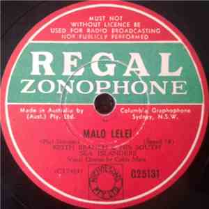 Keith Branch & His South Sea Islanders - Malo Lelei / Where The Blue Gums Turn Red In The Sunset album